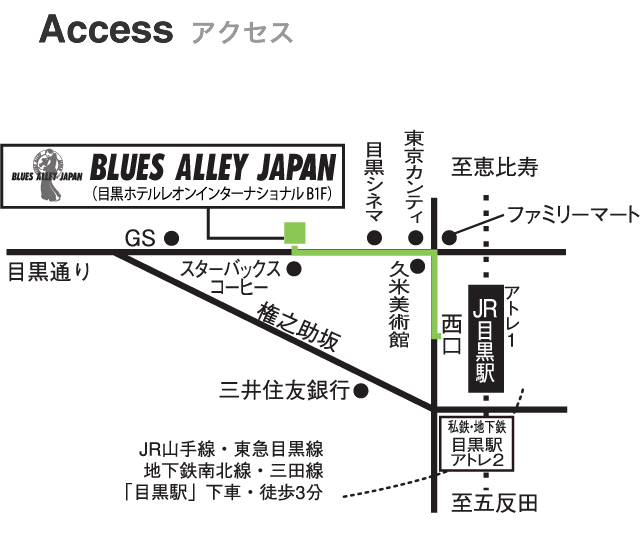 ブルースアレイ地図